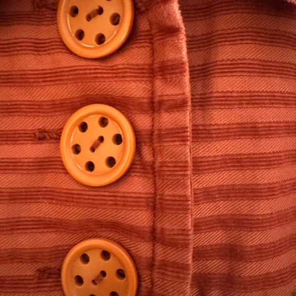 Volcom Women's Rust Striped Jacket - Picture 3 of 10